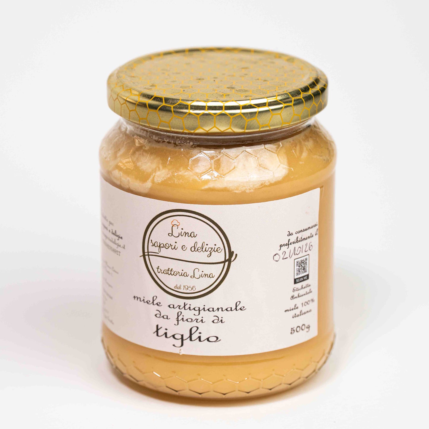 Miele artigianale di fiori di tiglio