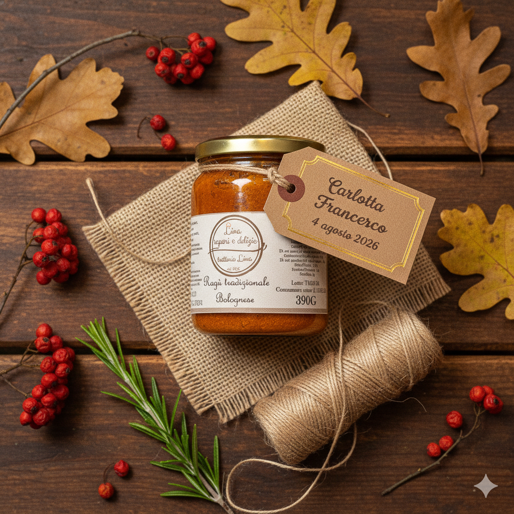 “Small Traditional Ragù” Party Favor