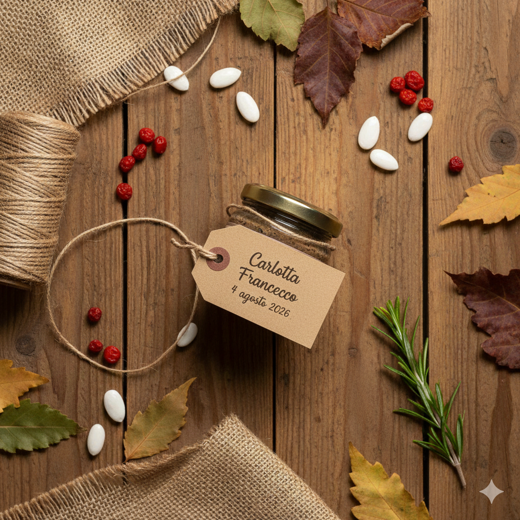 "Taste of Savigno" Party Favor – Rustic and Authentic
