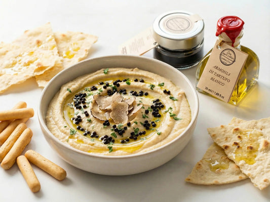 Hummus Vellutato al Tartufo (per 6-8 porzioni)