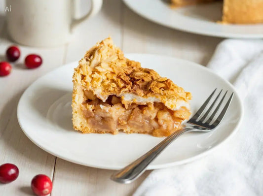 Torta di mele cotogne con composta di mele cotogne