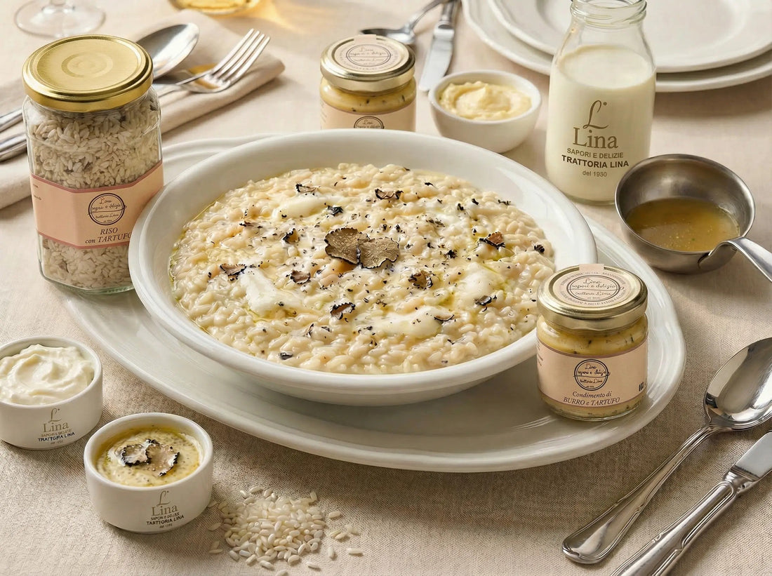 Risotto al tartufo (ricetta per 4 persone)