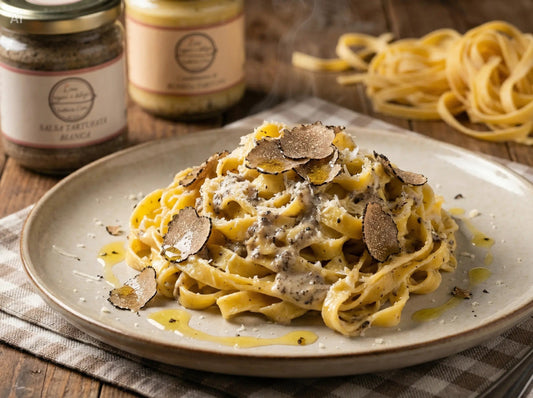 Tagliatelle al tartufo (la ricetta essenziale passo passo)