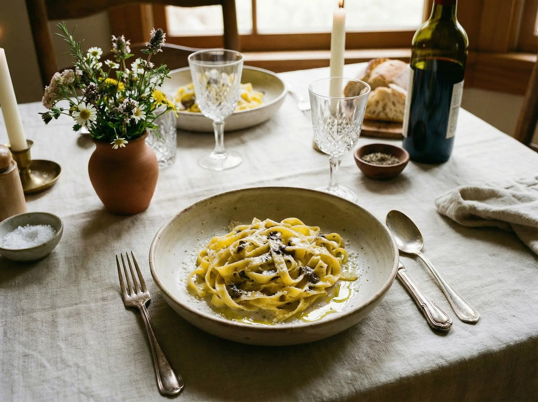 Tagliatelle al tartufo: come valorizzarle davvero
