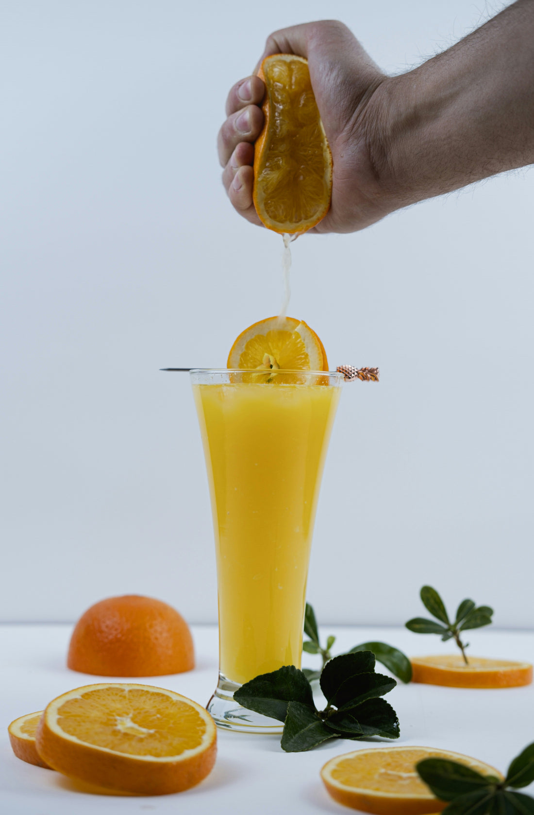 Orange & Truffle Mocktail  (aperitivo analcolico con succo d’arancia e tartufo)