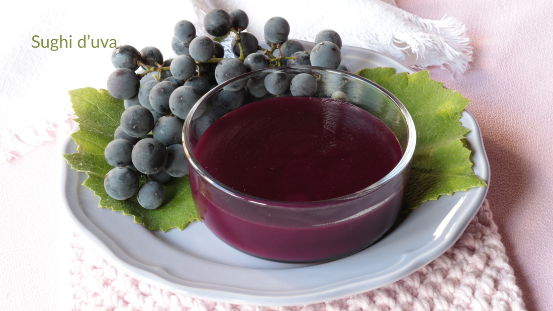 Sughi d’uva preparati con mosto secondo la tradizione emiliana