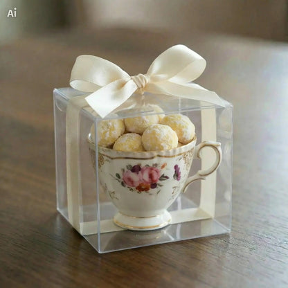 Gastronomisches Gastgeschenk mit Kandiszucker