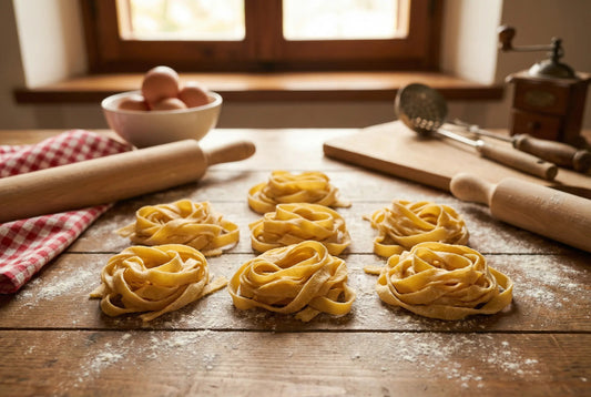 Tagliatelle tradizionali bolognesi fatte a mano 8€ (500 g)