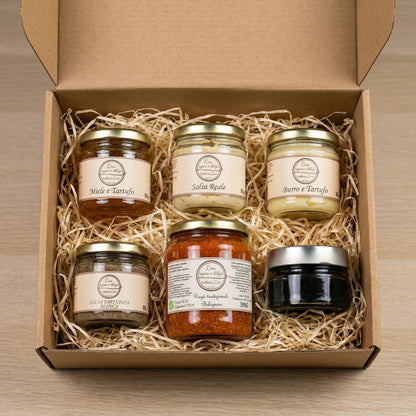 Box con 6 prodotti al tartufo Lina Sapori e Delizie