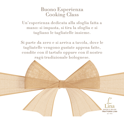Buono Esperienza Cooking Class
