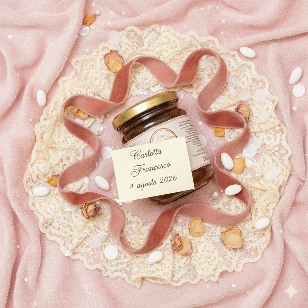 Bomboniera “Cuore di Mela” – Composta Romantica