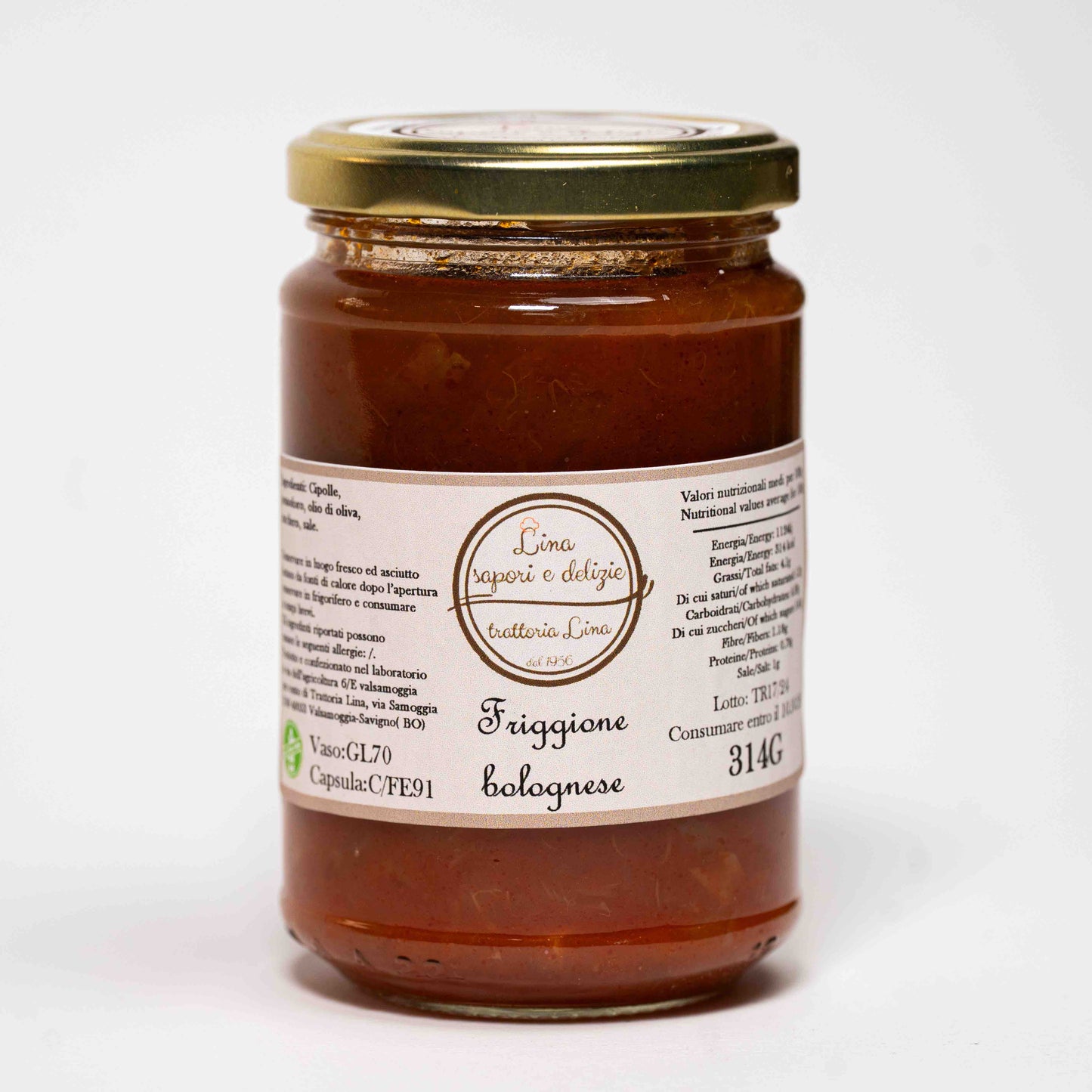 Friggione bolognese 310 g
