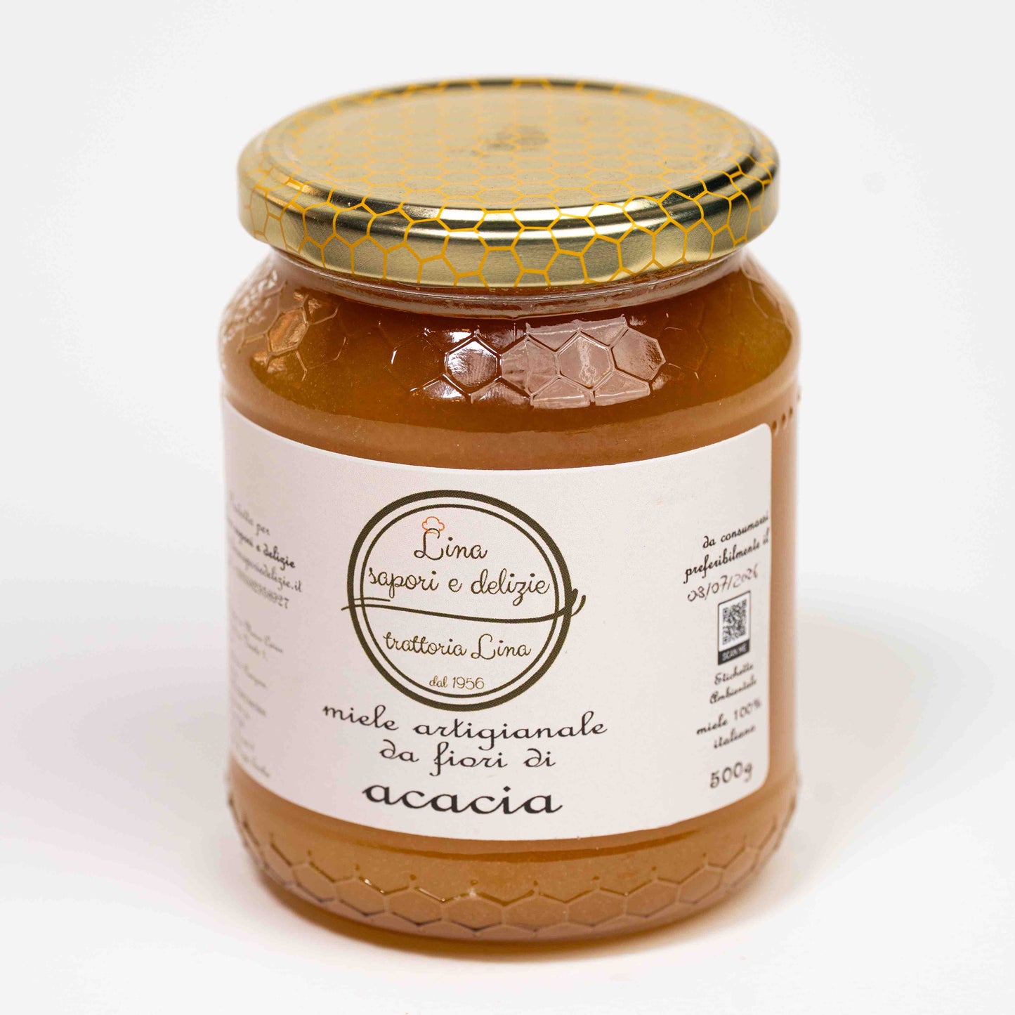Miele artigianale di fiori di acacia