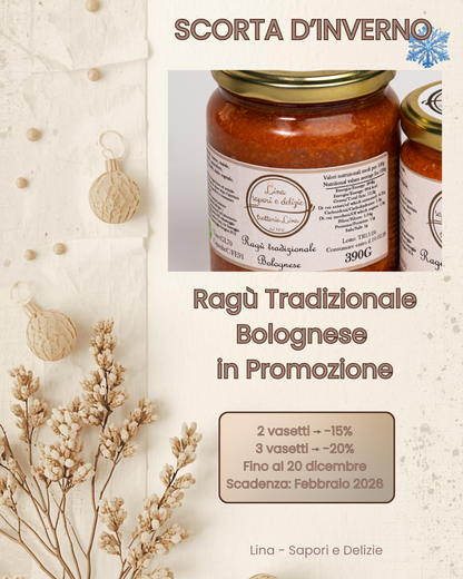 Ragù tradizionale bolognese 390 g