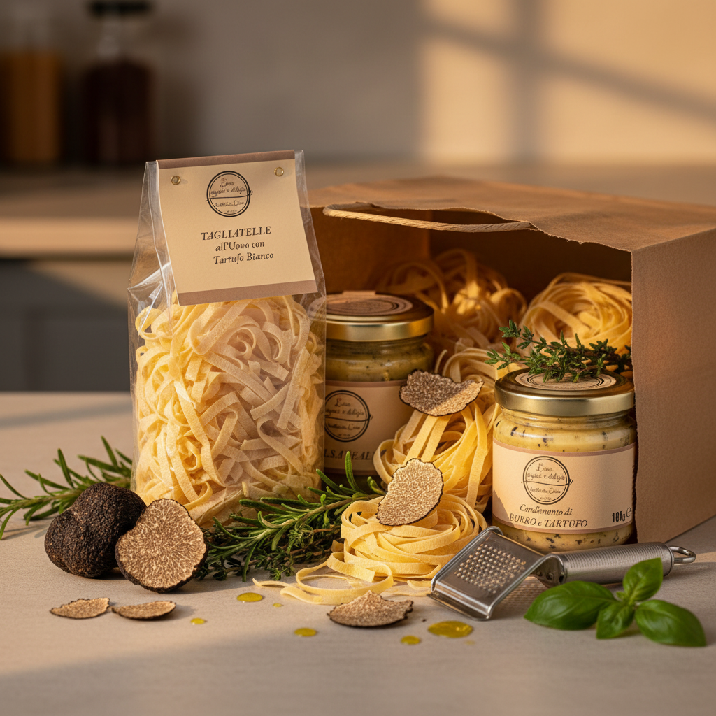 quasi perfetto metti 1 sola confezione di tagliatelle