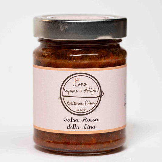 Salsa artigianale rossa della Lina