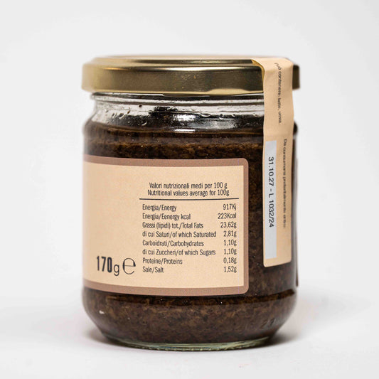 Salsa tartufata al tartufo nero 170 g