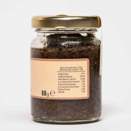 Salsa tartufata al tartufo nero 80 g