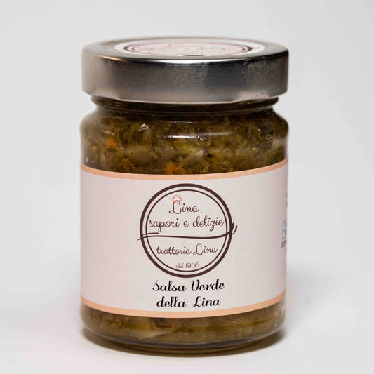 Salsa artigianale verde della Lina