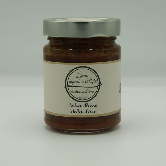 Salsa artigianale rossa della Lina