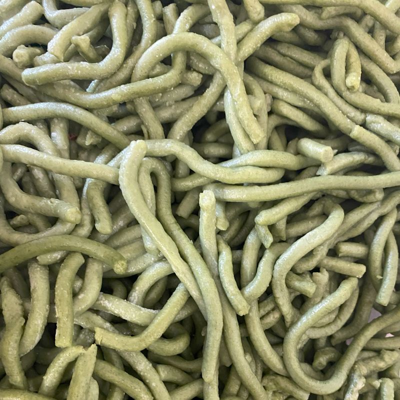 Spaghettoni verdi all'ortica trafilati al bronzo 18€/kg