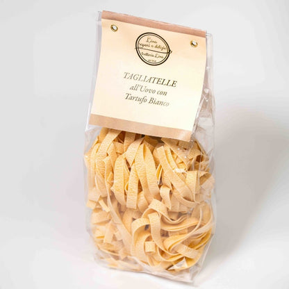 Tagliatelle al tartufo bianco essiccate, 250 g – Lina Sapori e Delizie, Savigno