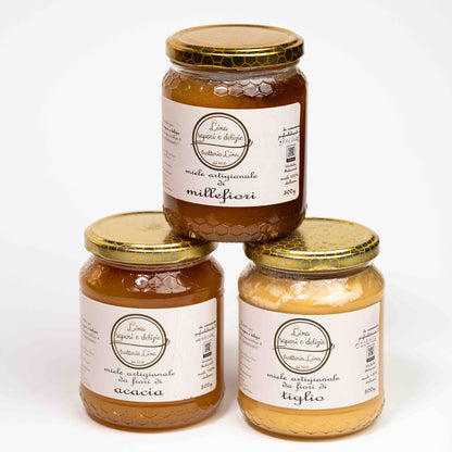 Miele artigianale di fiori di acacia